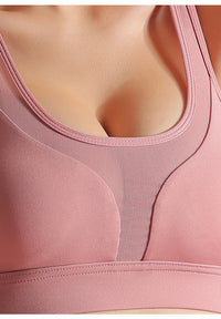 Shockproof Sports Bra - High Support Yoga Vest for Women's Fitness