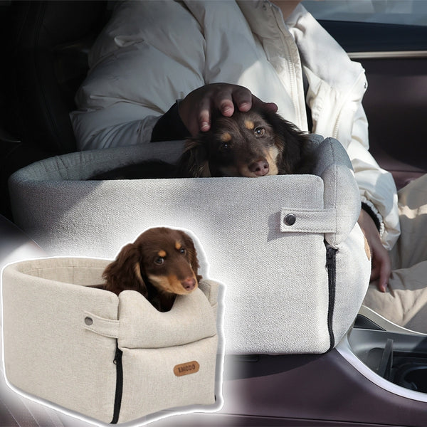 Portable Dog Car Seat Bed & Pet Carrier
