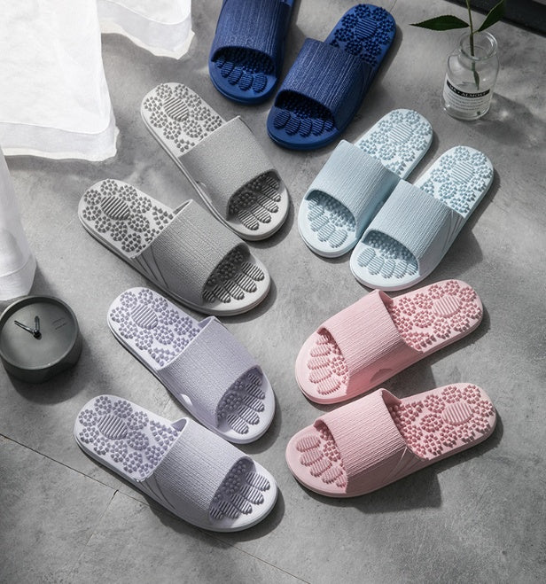 Reflexology Foot Massage Slippers Bath Slippers Tension Relief Acupuncture Feet Massager