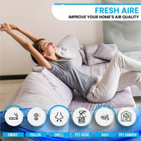 Air Purifier and Aroma Diffuser with Colorful LED Night Light