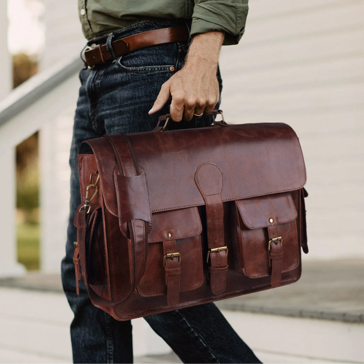 Messenger Leather Bag