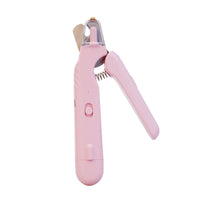 2-in-1 LED Pet Nail Clippers for Dogs & Cats
