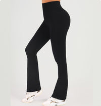 High Waist Flare Leggings for Yoga and Fitness