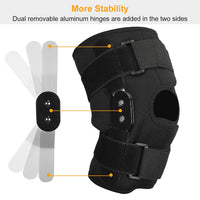 Sport Knee Brace Adjustable Open Patella Knee Support Compression Knee Wrap For Running Climbing Pain Relief Recovery Of Injured Knee