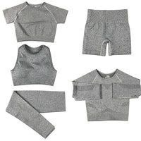 Women's Yoga Suit Sports Five-piece Set
