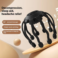 Electric Vibrating Scalp Massager – Head Relaxation & Stress Relief Device
