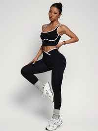 Women’s Sports Bra & Yoga Pants Set