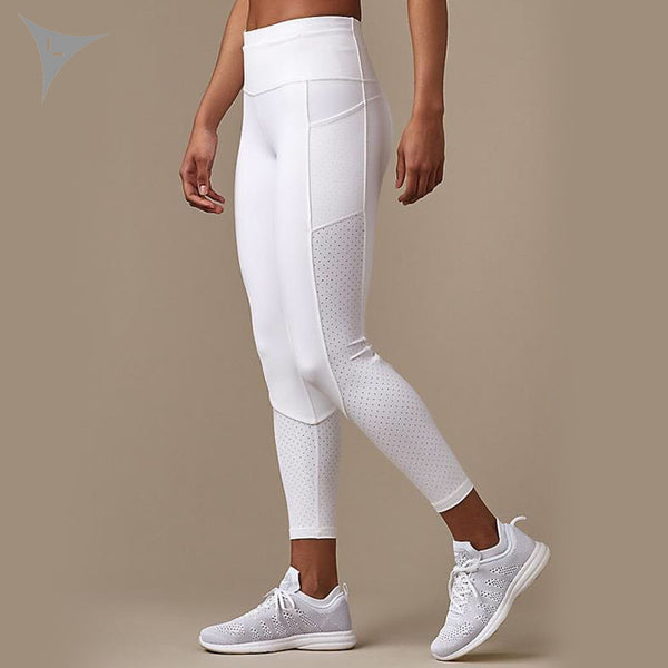 Seamless Tummy-Control Nude-Feel Running Yoga Fitness Pants