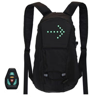 Remote-Control LED Safety Backpack for Cycling & Night Running