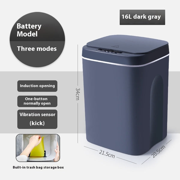 Smart Inductive Ashbin Home Living Room Bathroom Automatic