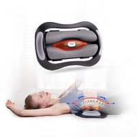 Electric Back Stretching Device with Multi Frequency Vibration