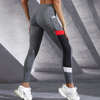 Mesh Pocket Sports Fitness Hip Improve Tight Foundation Yoga Pants