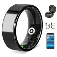 Smart Fitness Ring with Sleep, Stress and Heart Rate Tracking