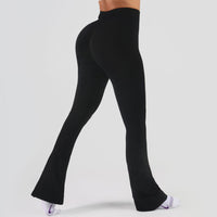 High Waist Flare Leggings for Yoga and Fitness