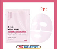 Bio Collagen Gel Salmon PDRN Face Mask, Deep Hydrating, Overnight Moisturizing, Hydrogel Jelly Face Sheets