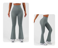 High Waist Flare Leggings for Yoga and Fitness