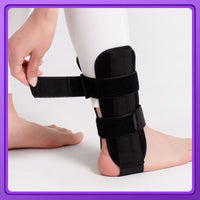 1PC ankle stabilizer with a soft lining that can adjust the ankle joint to wrap black fracture rehabilitation