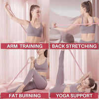 Figure 8 Resistance Band – Elastic Stretching Rope for Home Workouts