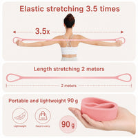 Figure 8 Resistance Band – Elastic Stretching Rope for Home Workouts