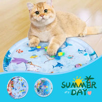 Pet Cooling Water Bed Mat for Dogs & Cats