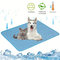 Dog Cooling Mat – Summer Cold Bed for Dogs & Cats