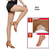 Professional Latin Dance Competition Socks Pantyhose For Slimming Legs