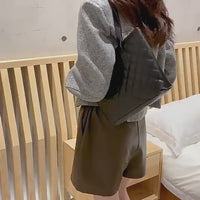 Rhombus Handbag Women Shopping Shoulder Crossbody Bags