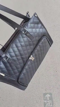 Fashionable Lunch Tote Bag Women's Thermal Insulation Lunch Box Leak-proof Crossbody Computer Storage Bag Quilted Large Capacity Handbag With Purse